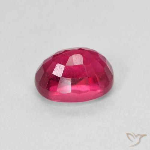 Rubi vermelho médio Natural 1.50ct, oval, VS