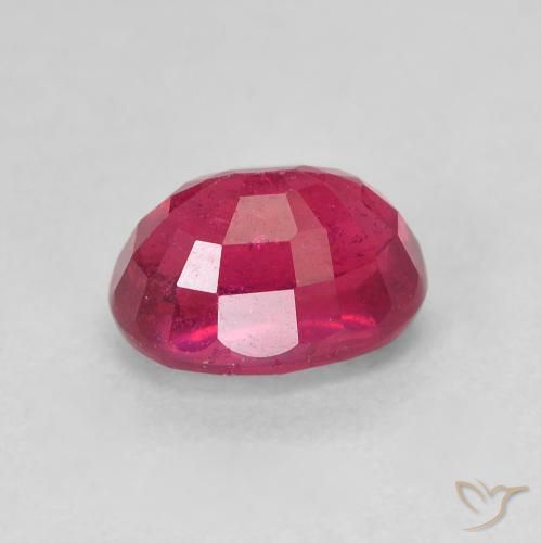 Rubi Luz vermelha Natural 2.38ct, oval, VS