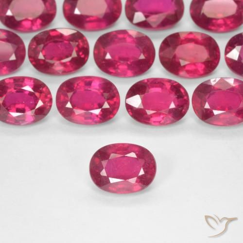 1.89ct Natural Luz vermelha Rubi, oval, VS