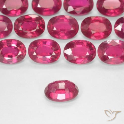 Rubi Luz vermelha Natural 1.89ct, oval, VS