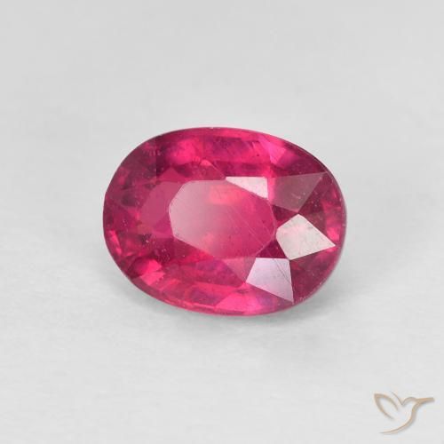 Rubi Luz vermelha Natural 1.81ct, oval, VS