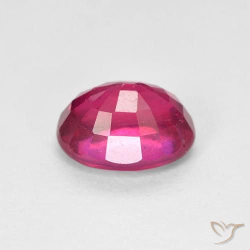 Rubi Luz vermelha Natural 1.92ct, oval, VS