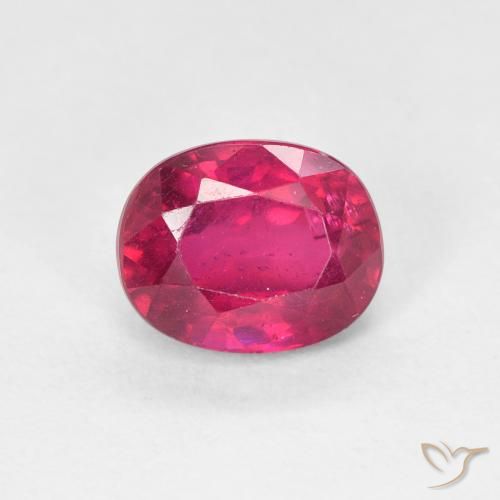 1.91ct Natural Luz vermelha Rubi, oval, VS