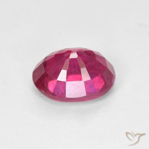 Rubi Luz vermelha Natural 1.87ct, oval, VS