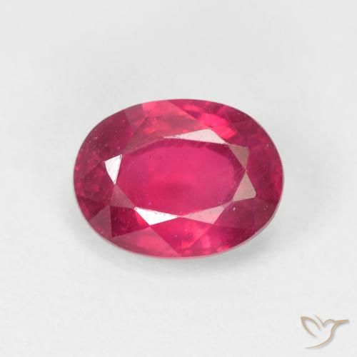 1.94ct Natural Luz vermelha Rubi, oval, VS
