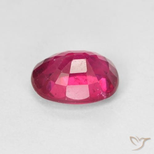 Rubi Luz vermelha Natural 1.86ct, oval, VS