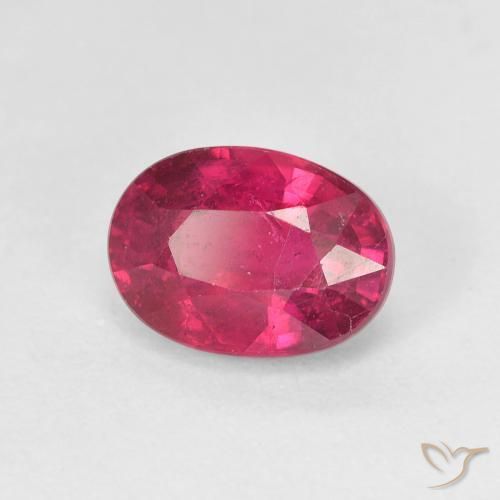 Rubi Luz vermelha Natural 1.94ct, oval, VS