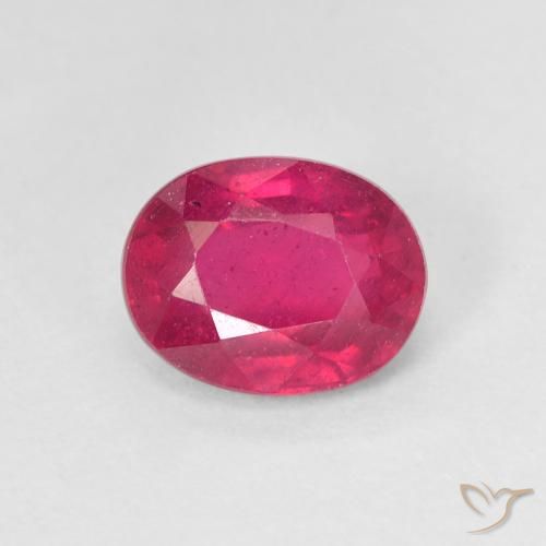 1.80ct Natural Luz vermelha Rubi, oval, VS