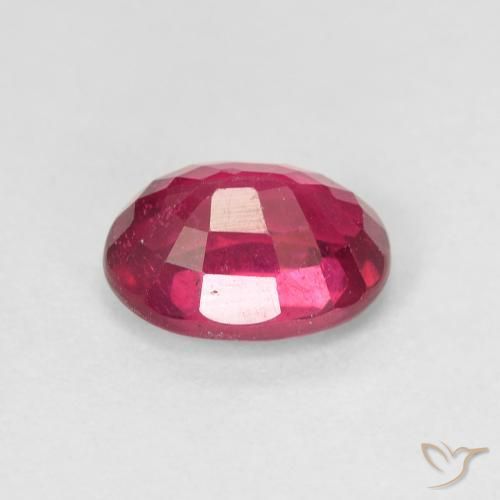 Rubi Luz vermelha Natural 1.85ct, oval, VS