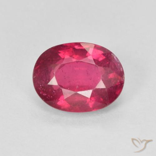 1.80ct Natural Luz vermelha Rubi, oval, VS-SI
