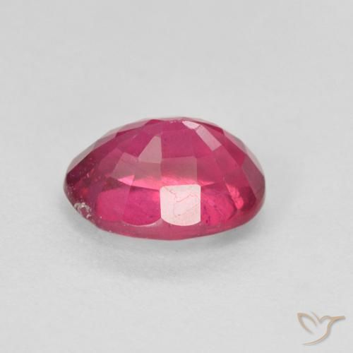 Rubi Luz vermelha Natural 1.86ct, oval, VS-SI
