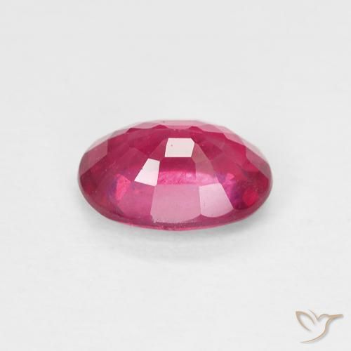 Rubi Luz vermelha Natural 1.15ct, oval, VS