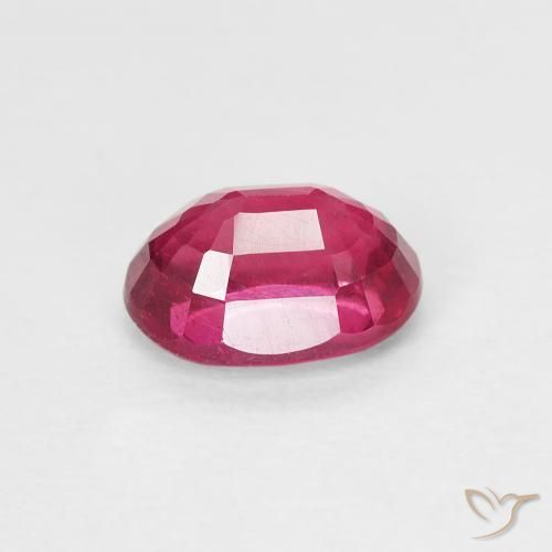 Rubi Luz vermelha Natural 1.21ct, oval, VS