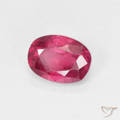 Rubi Luz vermelha Natural 1.13ct, oval, VS