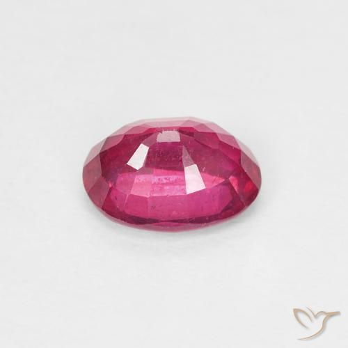 Rubi Luz vermelha Natural 1.05ct, oval, VS