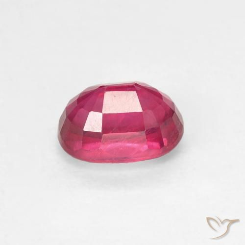 Rubi Luz vermelha Natural 1.30ct, oval, VS