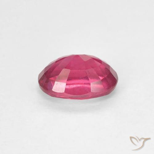 Rubi Luz vermelha Natural 1.09ct, oval, VS