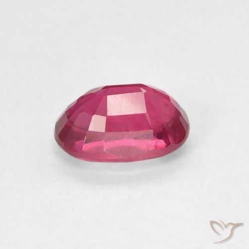 Rubi Rosa Avermelhado Profundo Natural 1.29ct, oval, VS