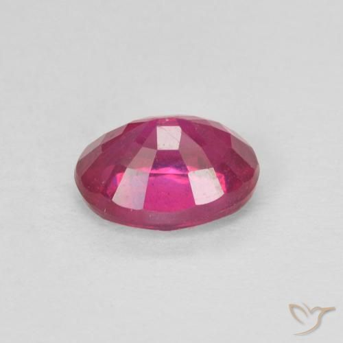 Rubi Luz vermelha Natural 1.14ct, oval, VS