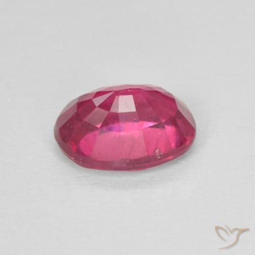 Rubi Luz vermelha Natural 1.17ct, oval, VS