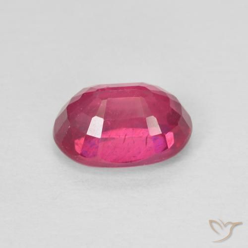 Rubi Luz vermelha Natural 1.21ct, oval, VS