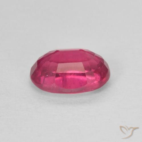 Rubi Luz vermelha Natural 1.20ct, oval, Opaco