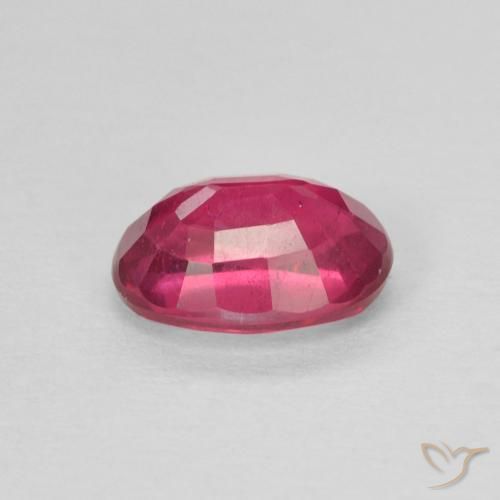 Rubi Luz vermelha Natural 1.16ct, oval, VS