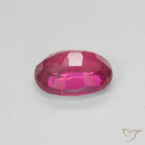 Rubi Luz vermelha Natural 1.16ct, oval, VS-SI