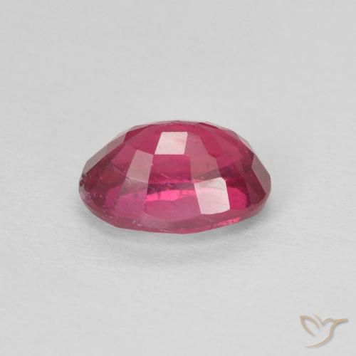 Rubi Luz vermelha Natural 1.20ct, oval, VS-SI