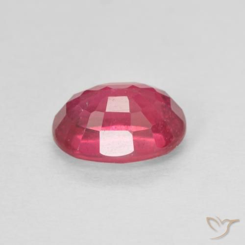 Rubi vermelho médio Natural 1.34ct, oval, VS