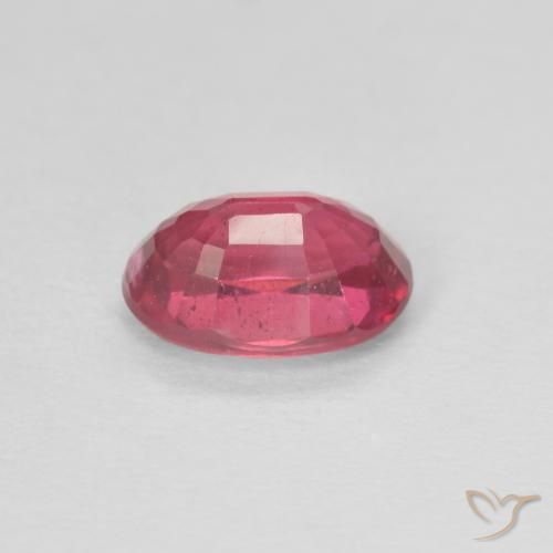 Rubi vermelho médio Natural 1.04ct, oval, VS