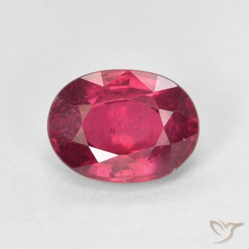 1.96ct Natural Rosa Avermelhado Profundo Rubi, oval, VS