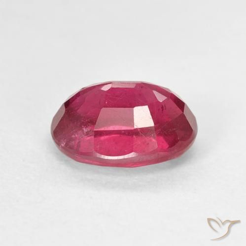 Rubi Rosa Avermelhado Profundo Natural 1.99ct, oval, VS