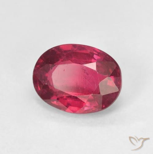 Rubi Jam Red Natural 1.68ct, oval, VS