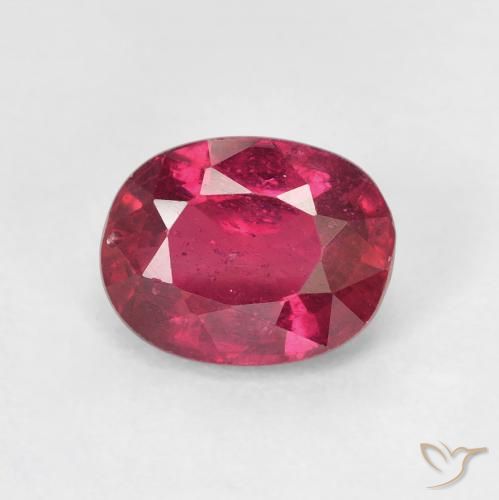 2.04ct Natural Jam Red Rubi, oval, VS