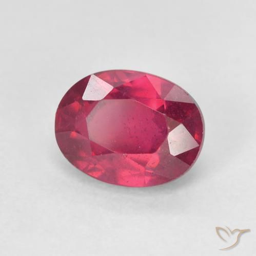 Rubi Carmesim Profundo Natural 2.05ct, oval, VS