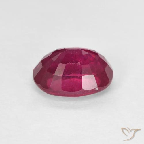 Rubi Luz vermelha Natural 1.90ct, oval, VS