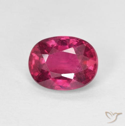 1.73ct Natural Vermelho rosado Rubi, oval, VS