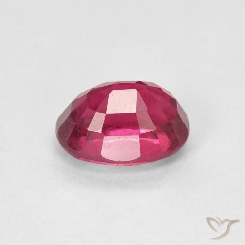Rubi Medium Dark-Red Natural 1.81ct, oval, VS