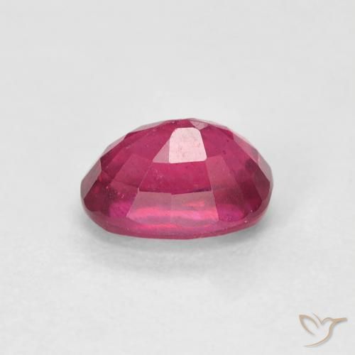 Rubi Luz vermelha Natural 1.29ct, oval, VS