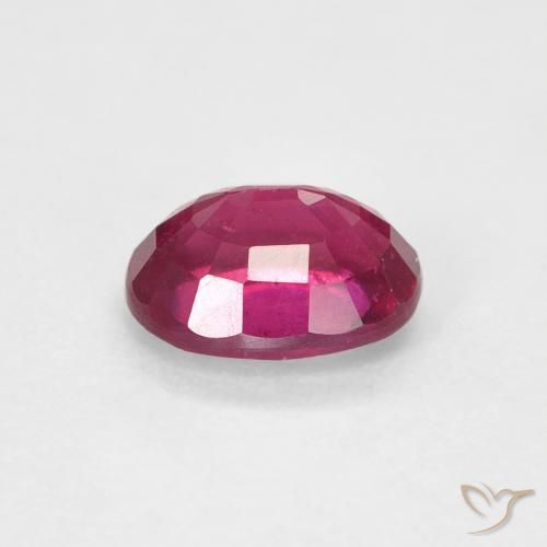 Rubi Luz vermelha Natural 1.14ct, oval, VS