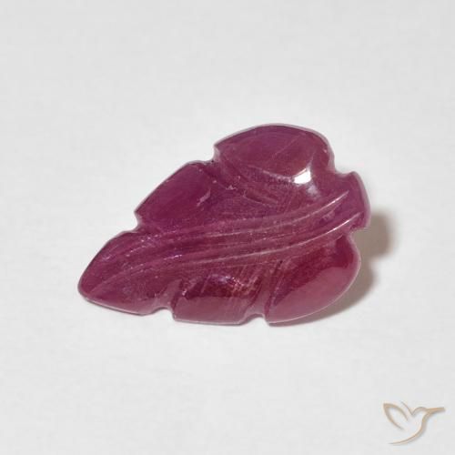 Rubi Roxo rosado Natural 1.88ct, Chique, Opaco