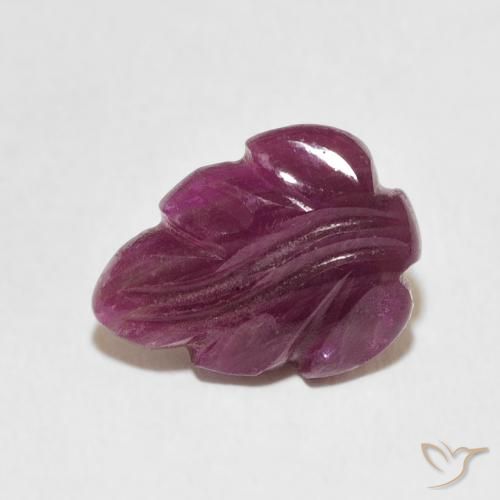 Rubi Medium Dark-Purple Natural 3.28ct, Chique, Opaco