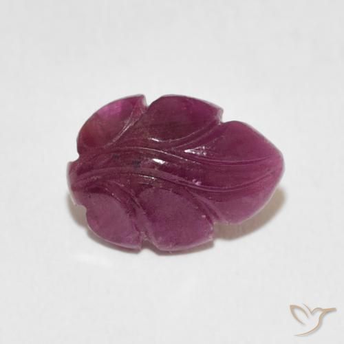 2.37ct Natural roxo avermelhado Rubi, Chique, Opaco