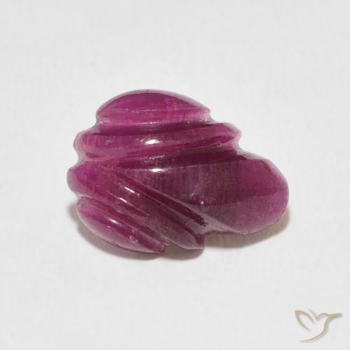 Rubi roxo médio Natural 2.88ct, Chique, Opaco