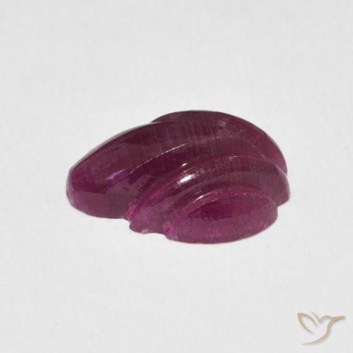 Rubi roxo médio Natural 2.88ct, Chique, Opaco