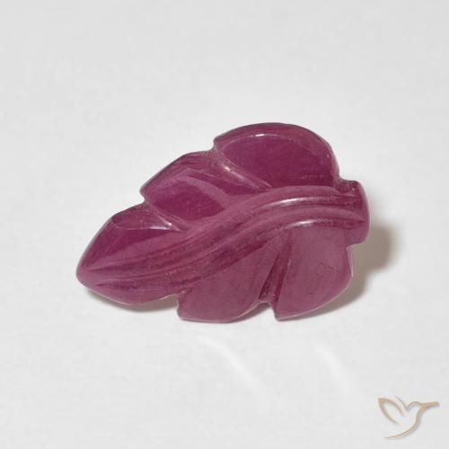 Rubi Roxo rosado Natural 1.76ct, Chique, Opaco