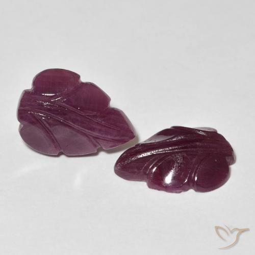 Pedras preciosas de Rubi framboesa vermelha natural de 7.29 ct, Chique, Opaco