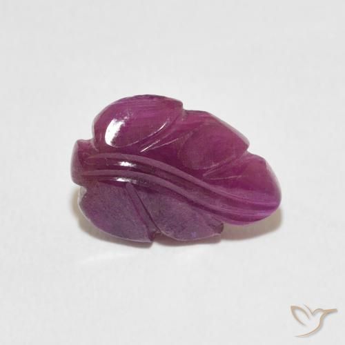 Rubi Medium Dark-Purple Natural 2.77ct, Chique, Opaco