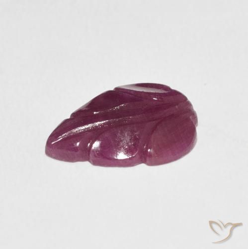 Rubi framboesa vermelha Natural 3.05ct, Chique, Opaco